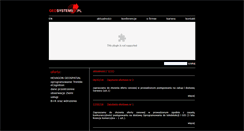 Desktop Screenshot of geosystems.pl