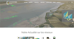 Desktop Screenshot of geosystems.fr