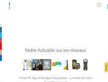 Tablet Screenshot of geosystems.fr